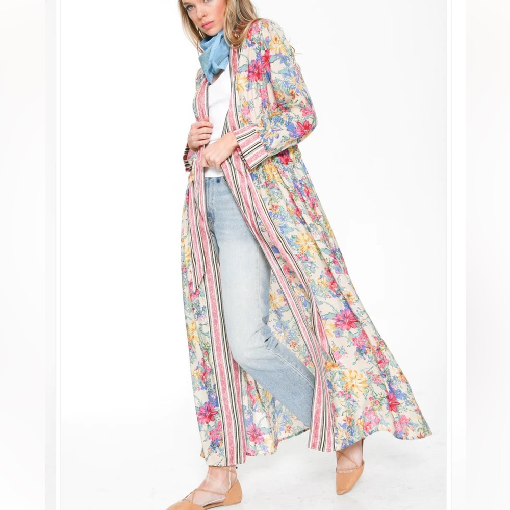 I Will Meet You Maxi Duster - Size XSmall - Picture 3 of 8